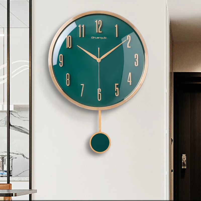 

Modern Digital Clocks Wall Circular Metal Art Kitchen Hanging Clocks Wall Metal Vintage Reloj Cocina Pared Room Decorarion