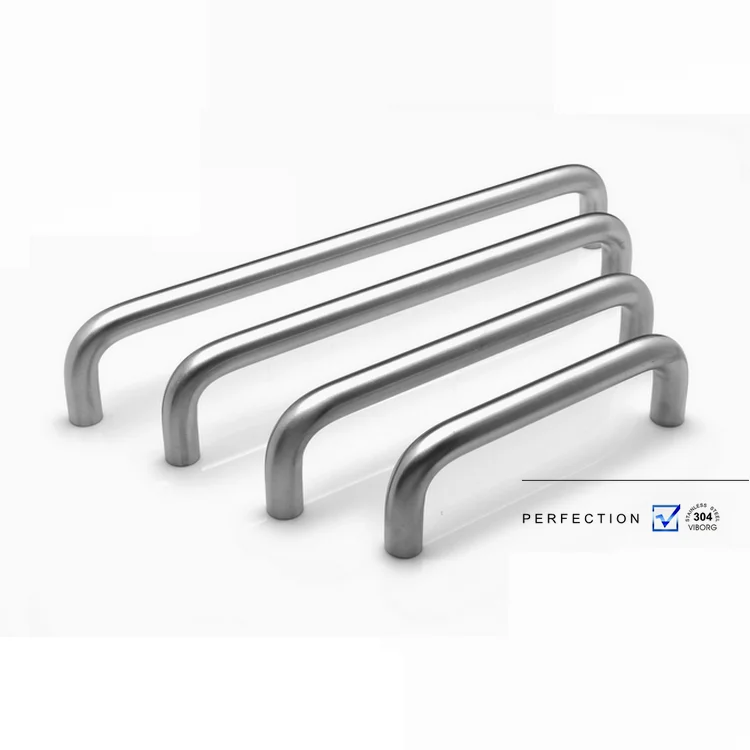 

(5 pieces) VIBORG Deluxe Solid 304 Stainless Steel Modern Kitchen Cabinet Cupboard Door Handle Pulls Drawer Pull Handles SA-722B