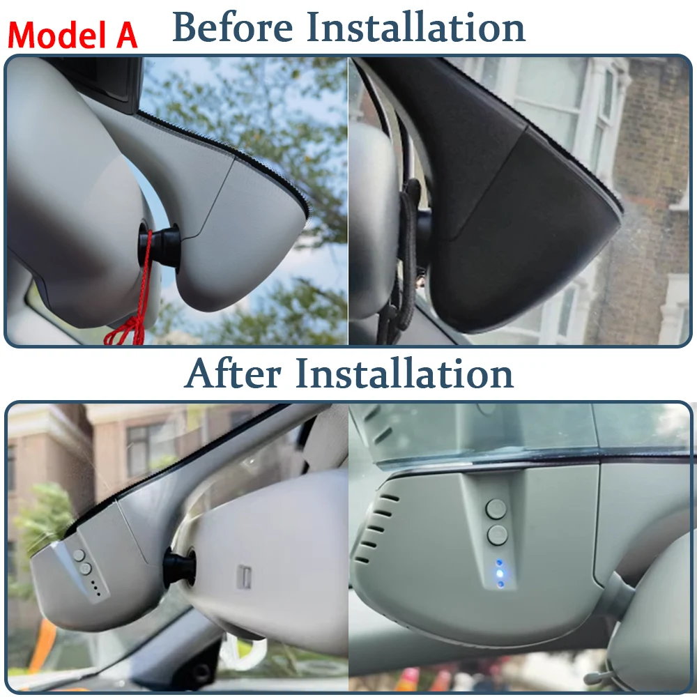 Dash Cam For Audi A1 S1 8X A3 S3 RS3 8P 8V A4 S4 RS4 B7 8E 8H B8 8K TT TTS TTRS Plug And Play WiFi DVR Car Camera Video Recorder