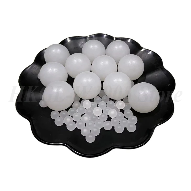 2-50mm 단단한 PP 플라스틱 공 폴리프로필렌 PP 공 흰색 부드러운 둥근 구슬 공 플라스틱 공