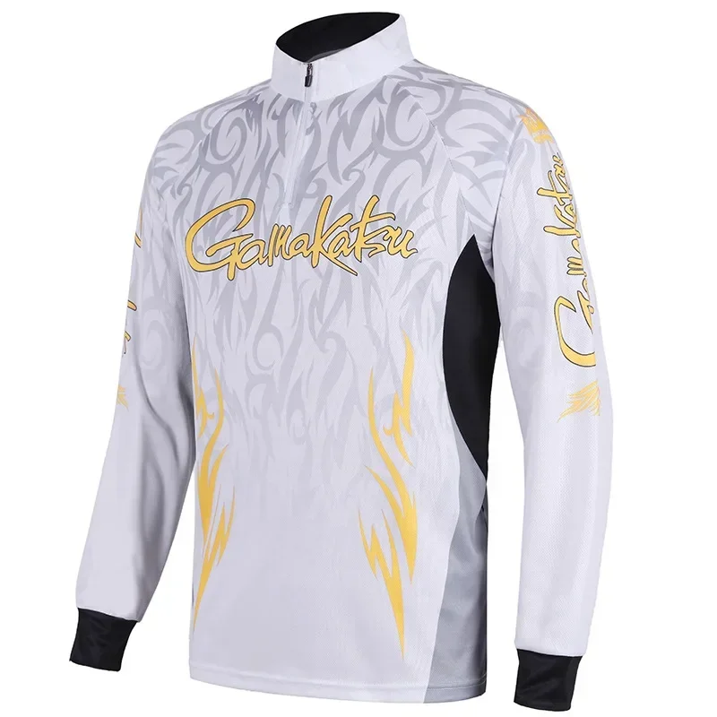 Sports Fishing Clothes Spring Summer Men Long Sleeve Outdoor Cycling Fishing Shirts Quick Dry Breathable Clothing - view 3