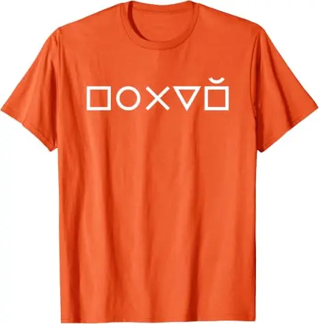 Pohui Russischer Slang Gamer Geometrische Symbole Humor T-Shirt Y2k Lustiges Sarkastisches Russisches Gaming-Kultur Neuartiges Grafik-T-Shirt Kleidung – Detail 14