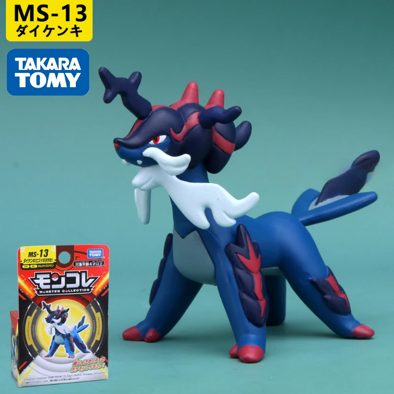 TAKARA TOMY Pokemon Samurott Model japoński komiks kolekcja pamiątkowa figurka ozdoby do zabawek dla dzieci prezent na boże narodzenie