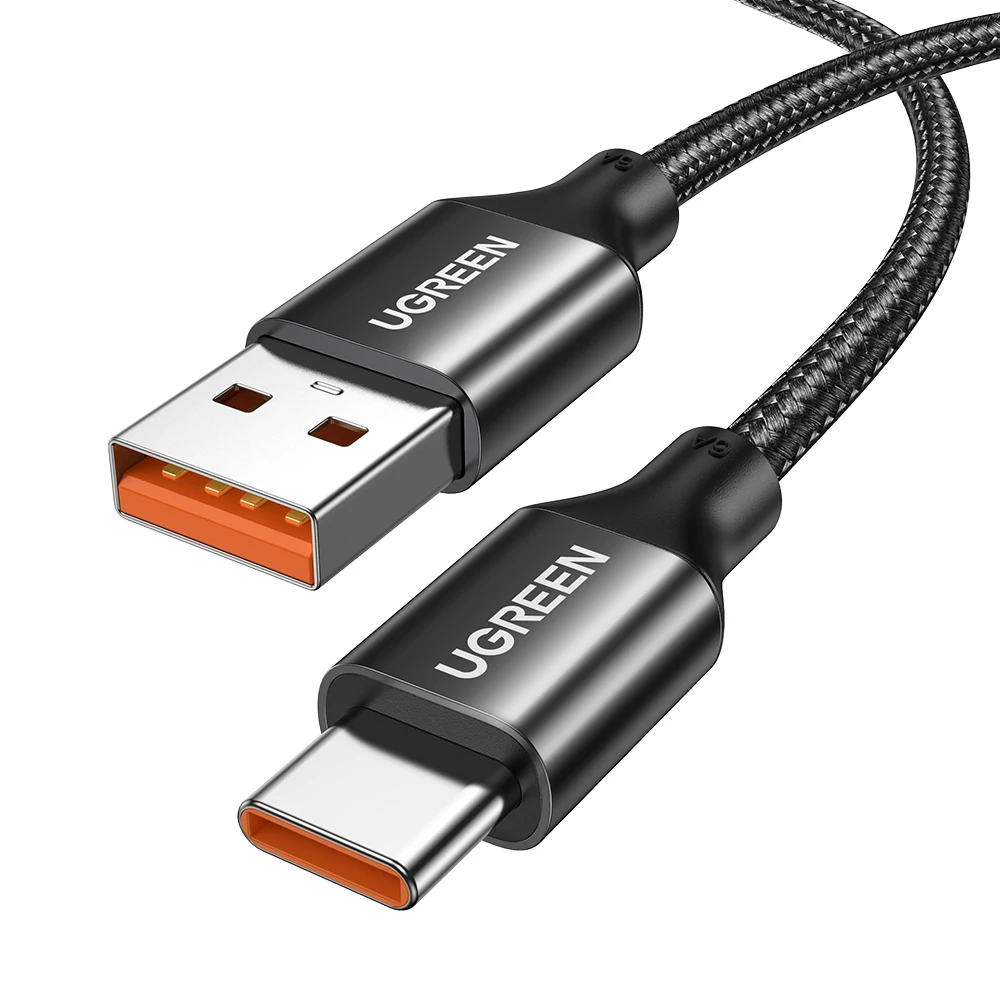 UGREEN SCP 6A 100W Kabel Type C tylko do Huawei Honor, szybkie ładowanie, kabel USB-A do USB-C, kabel do szybkiego ładowania Huawei Super Charge, transfer danych — zdjęcie produktu 6