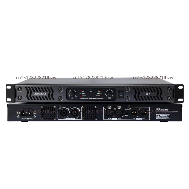 Digital power amplifier high power professional pure rear stage 2 channel four channel