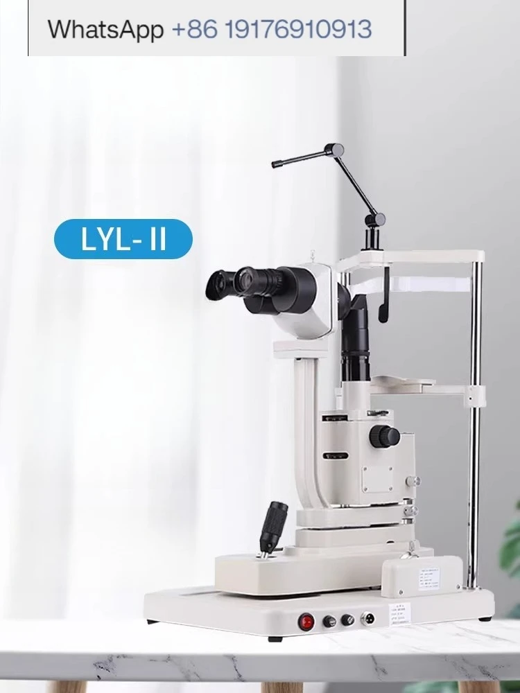 LYL-II Slit Lamp Microscopy Instruments Optometry Equipment Tools for Precision Optical Testing