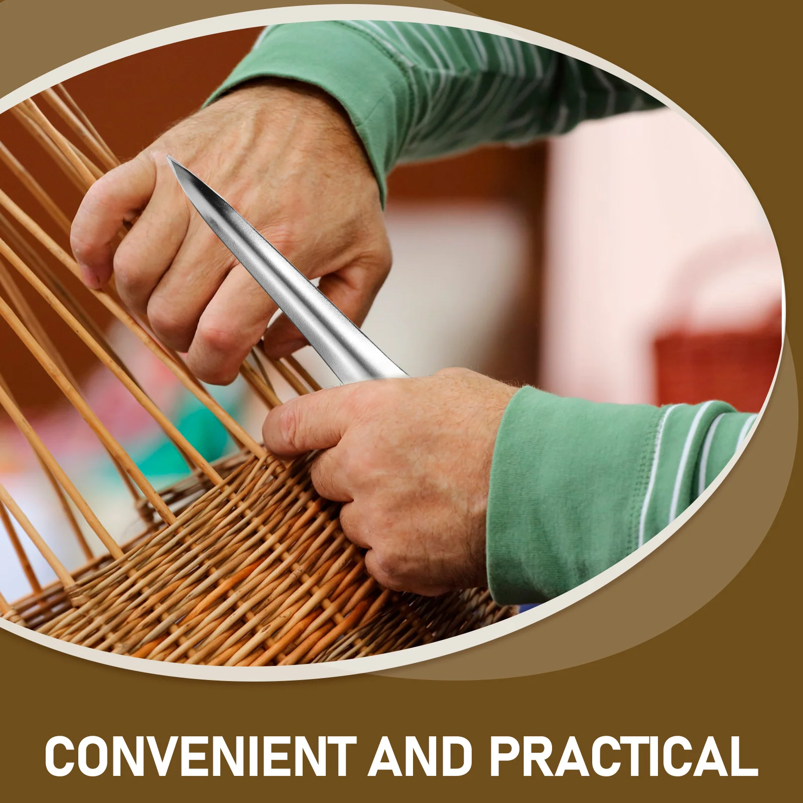 

Stainless Steel Rattan Pry Tool Wicker Basket Repair Furniture Maintenance Trim Chair Cane Supplies Pry Tools