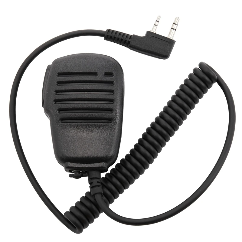 Altavoz Mini PTT de 2 pines para walkie-talkie, accesorios para Baofeng UV5R 888S, Kenwood, Radio bidireccional TYT, C9021A