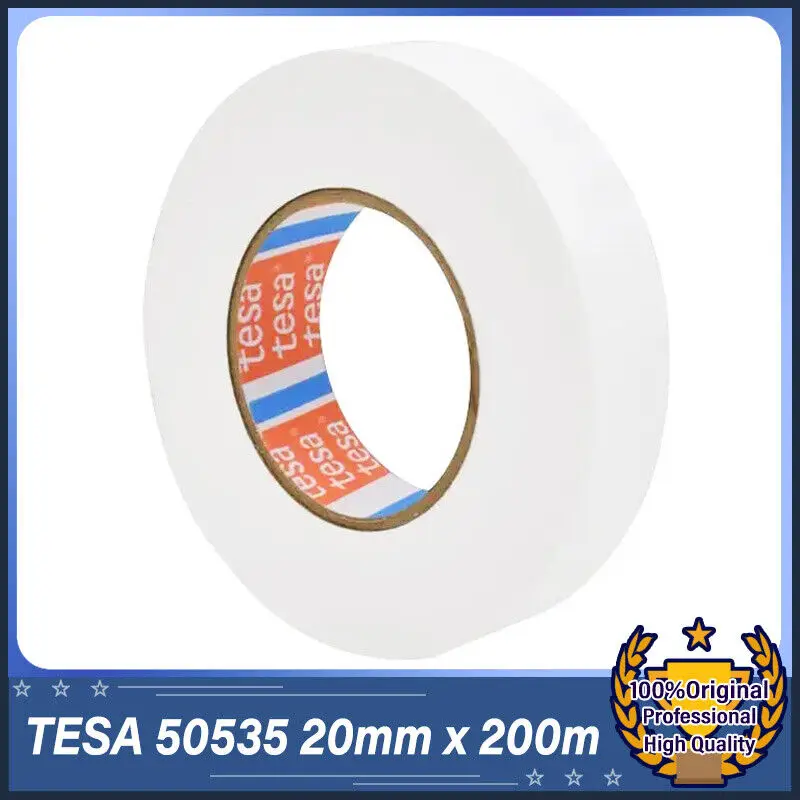 

TESA 50535 PV0 20mm x 200m Tape Provides Protection for Freshly Painted Surfaces