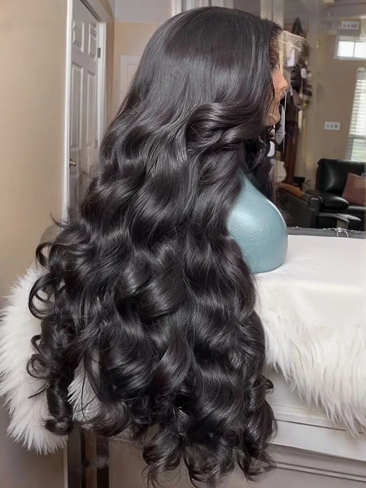 

Объемная волна 13x6 HD Прозрачный парик из натуральных волос на кружеве 30 42 дюйма Кружевная фронтальная естественная волна воды вьющийся парик Remy для женщин