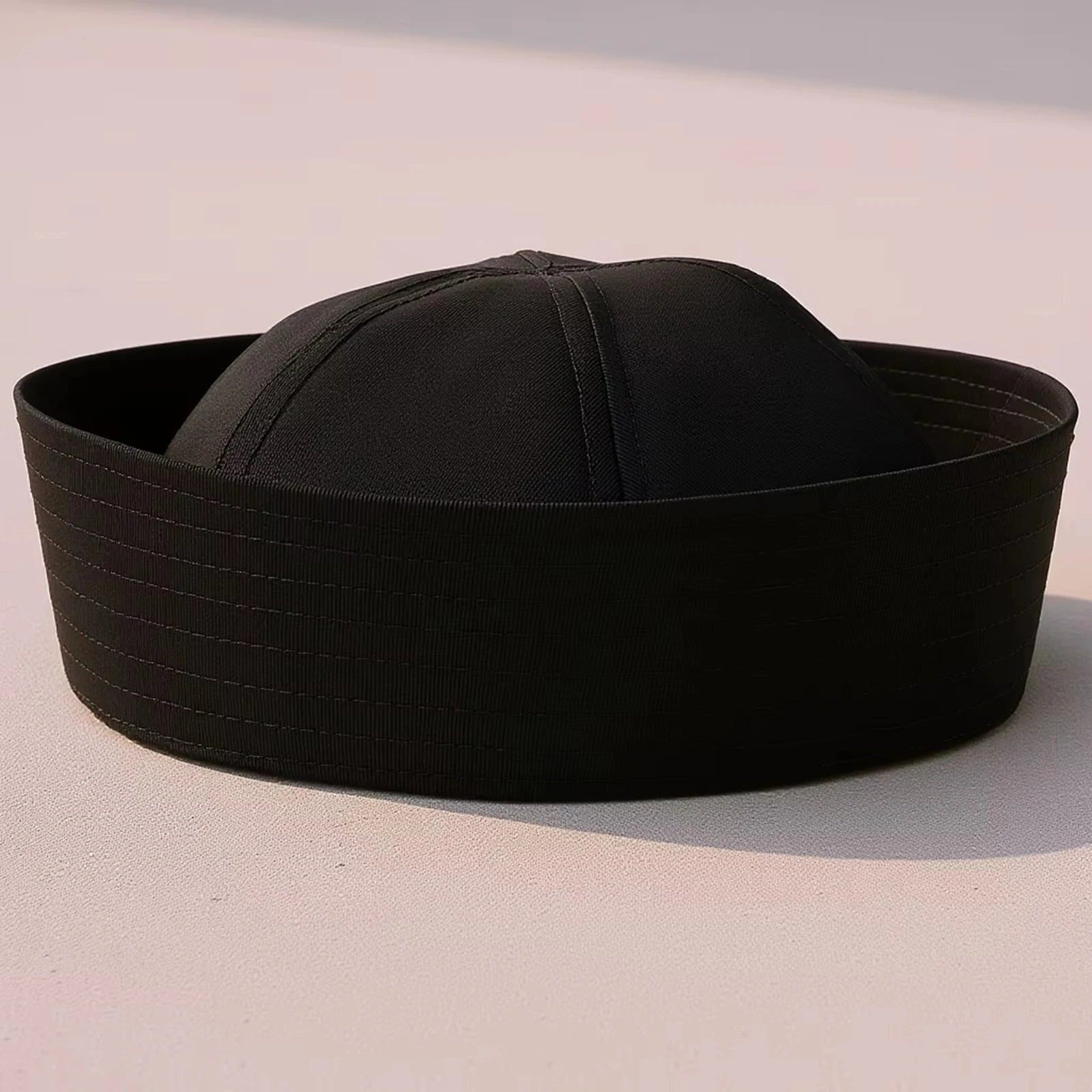 Sailor Hat Minimalist Eye Catching Elegant Nautical Yacht Hat Headwear Captain Cap for Holiday Halloween Party Stage Performance