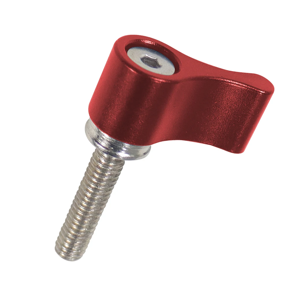 M4 M5เกลียว Thumb L/T-Shaped Handle Lever Wing Nut Knob สกรูสำหรับ15Mm Rod สนับสนุนระบบกล้อง DSLR ขาตั้งกล้อง Mount