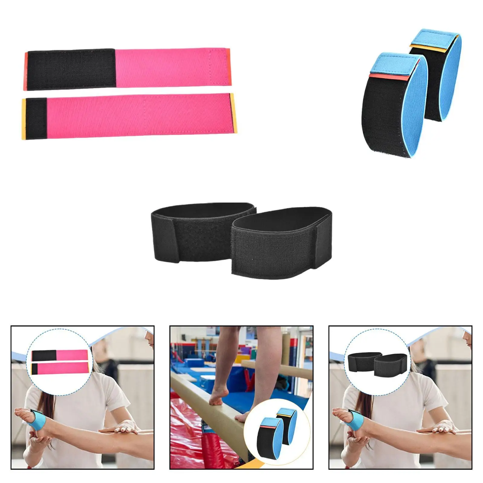 أربطة أصابع لزجة للجمباز قابلة للتعديل، أداة تدريب مريحة للمساعدة للنساء والرجال، تمرين الوجه #1