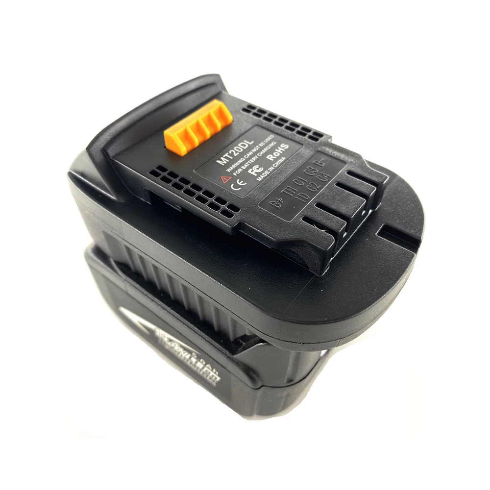 Battery Adapter For Makita 18V switch to Dewalt Mt20Dl For Dewalt 18V 20V tools for Makita Bl1830 Bl1860 Bl1815 Li-Ion Battery