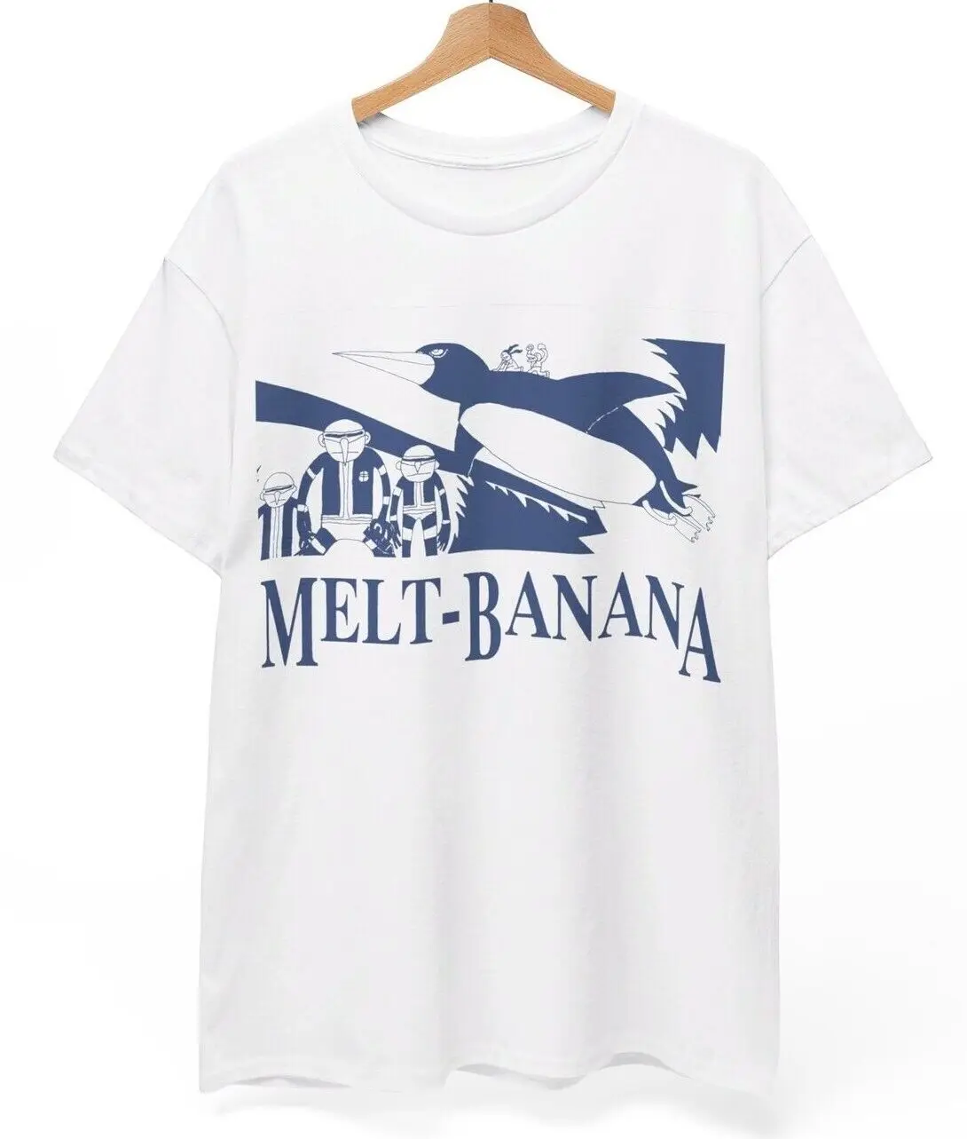 Melt Banana In The Pillcase T-Shirt, Noise Rock Music Boredoms Unisex Tee