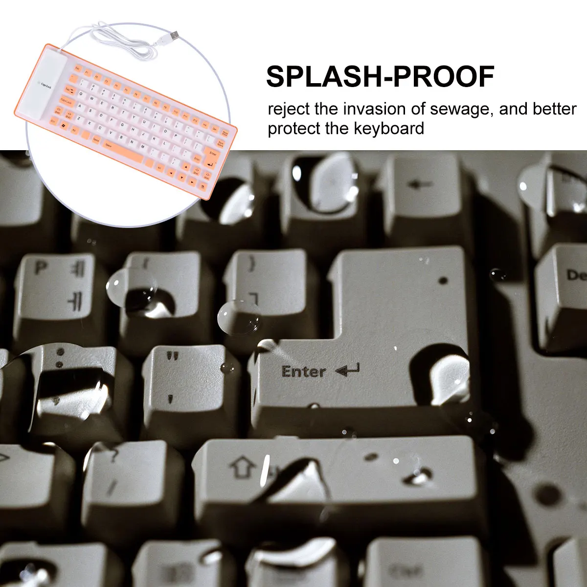 

roll up keyboard computer foldable keyboard silicone keyboard flexible keyboard external keyboard