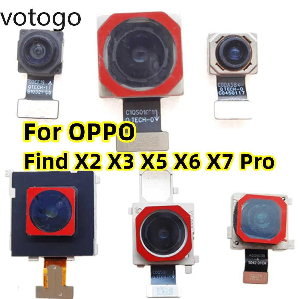 Repair Module For OPPO Find X2 X3 X5 X6 Pro X7 Ultra X8 5G Front Back Rear Main Telephoto Ultrawide Camera Flex Cable Replace