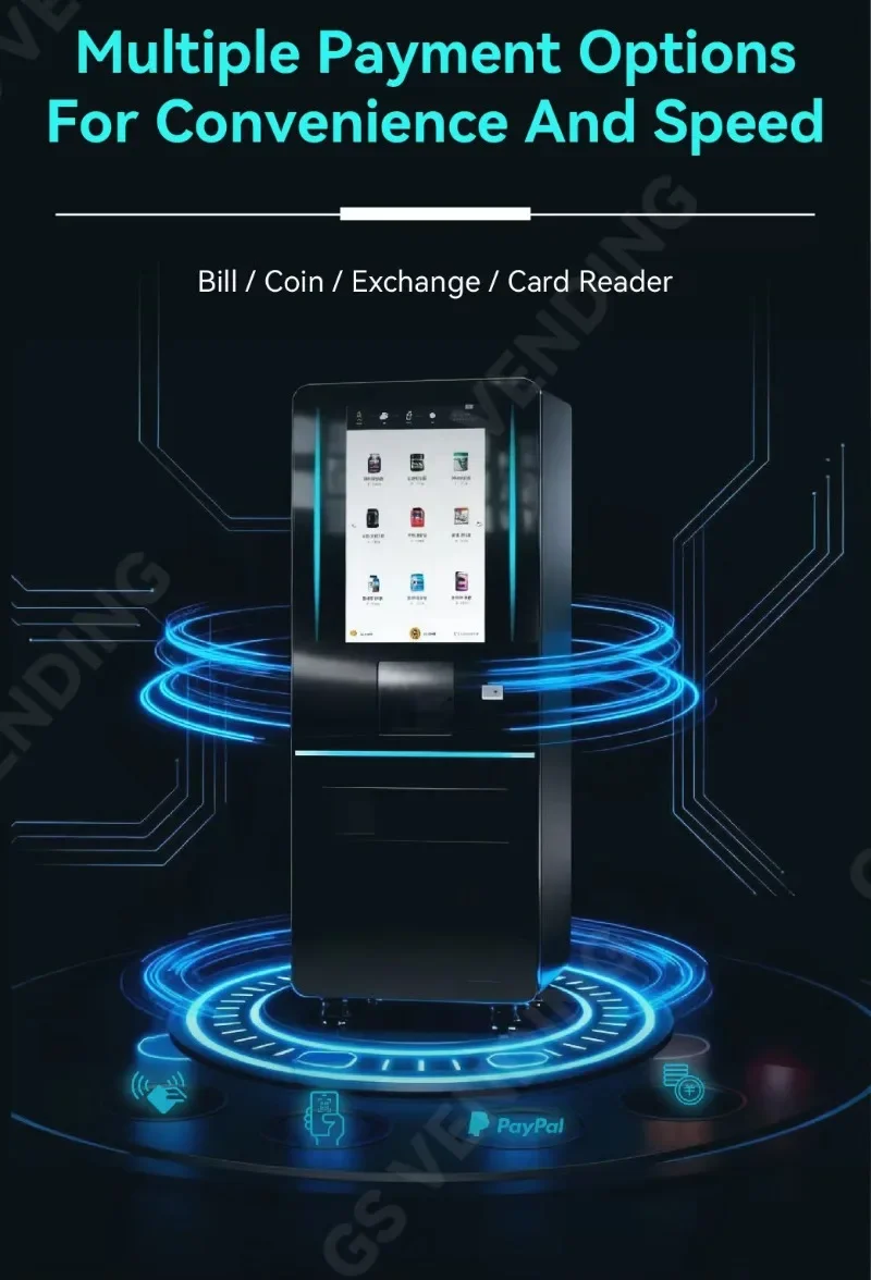 Smart Protein Vending Machine Commercial Protein Shake Vending Kiosk For Fitness Center Use