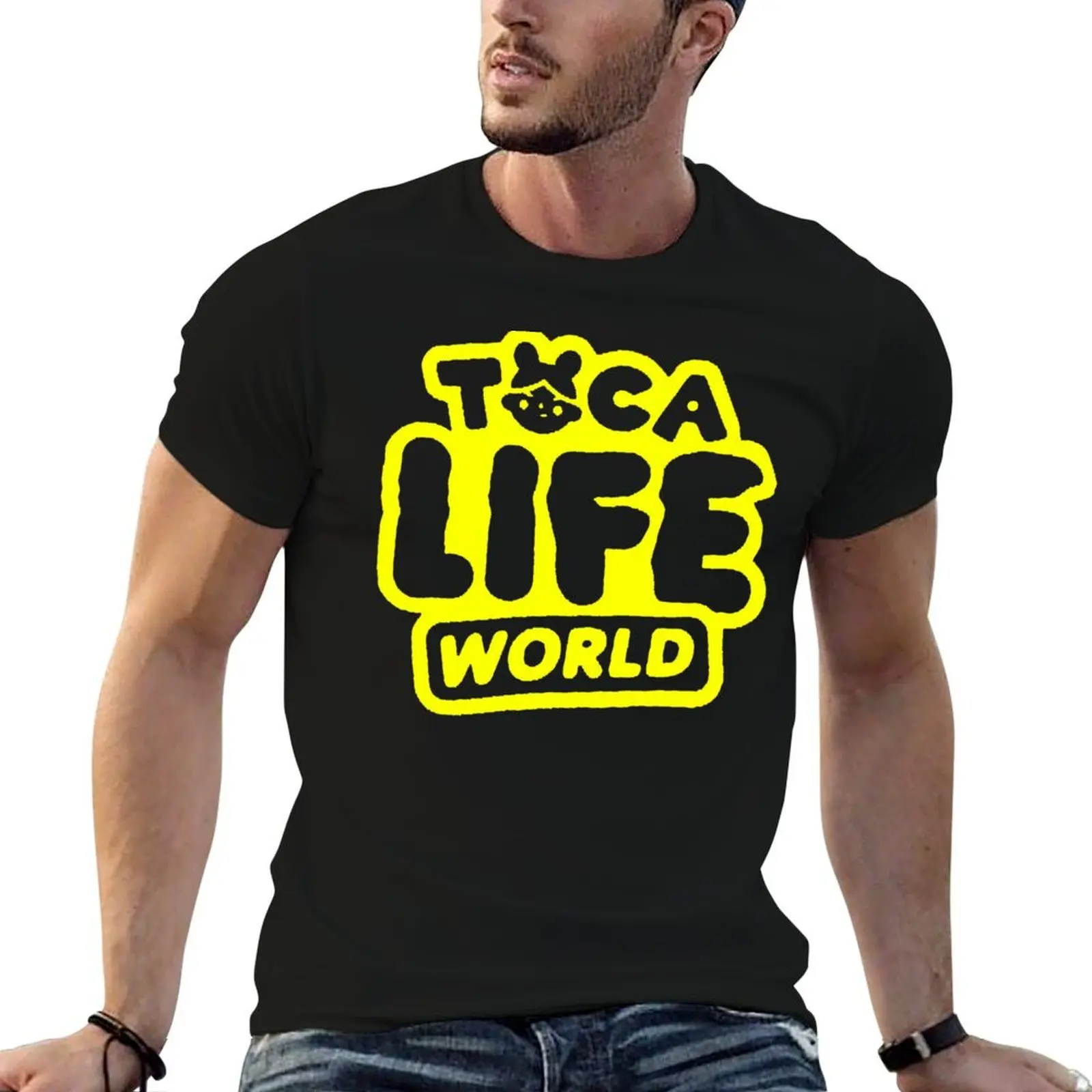 

toca world, toca life design for you BOOOOM T-Shirt man tshirt man t shirts cotton T-Shirt