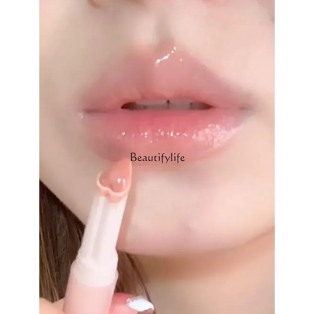 This Color Is Too Tender Lip Kiss Stick Lipstick Lipstick 02 Soft Moisturizing Light Face Light Lips