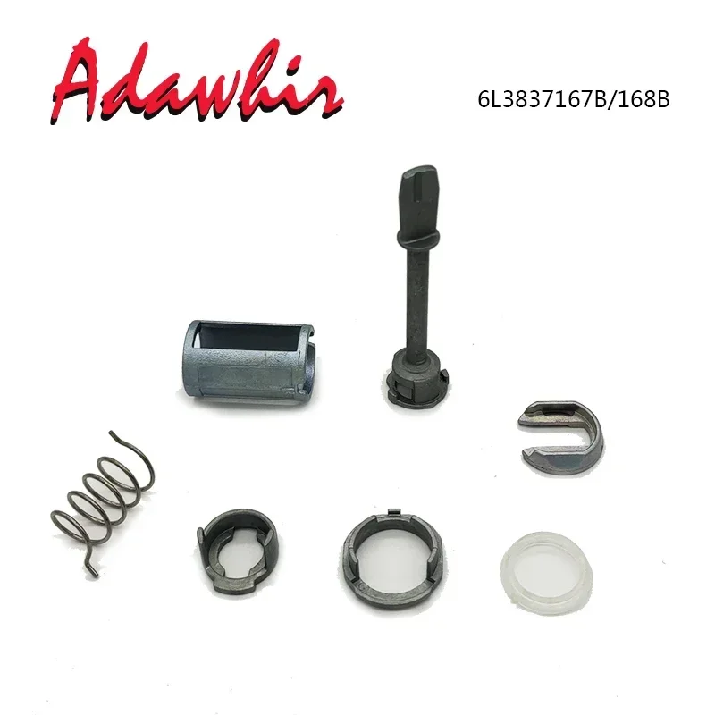 6L 3837167 B/168B DLA VW SEAT IBIZA CORDOBA CADDY ZESTAW NAPRAWCZY CYLINDERA ZAMKA DRZWI DO LEWEJ PRAWEJ STRONY NOWY 7 SZTUK