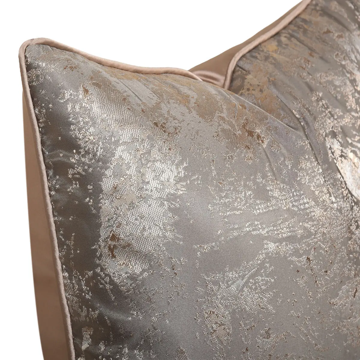 Luxury Sofa Cushion Cover Golden Coffee Colored Pattern Pillow Covers for Home Hotel Sofa Decoration 30x50 45x45 50x50 60x60cm