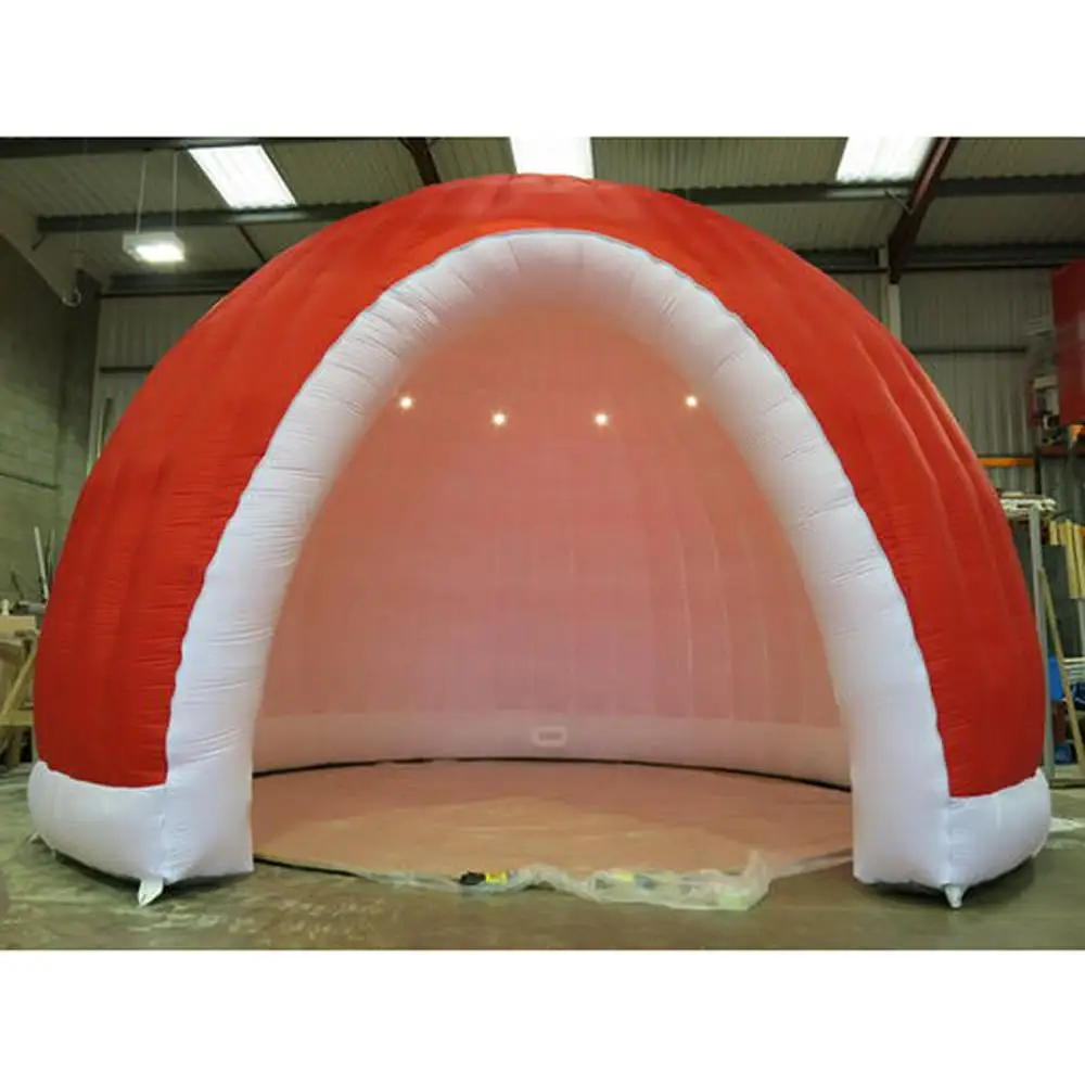 

5m Small Inflatable Dome Tent Igloo Circus Marquee With Printing For Promotional From China