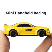 LDARC R02 1/64 Mini RTR Version RC 4WD Simulation Flat Running Racing Car Desktop Ornament Remote Control Children's Toy