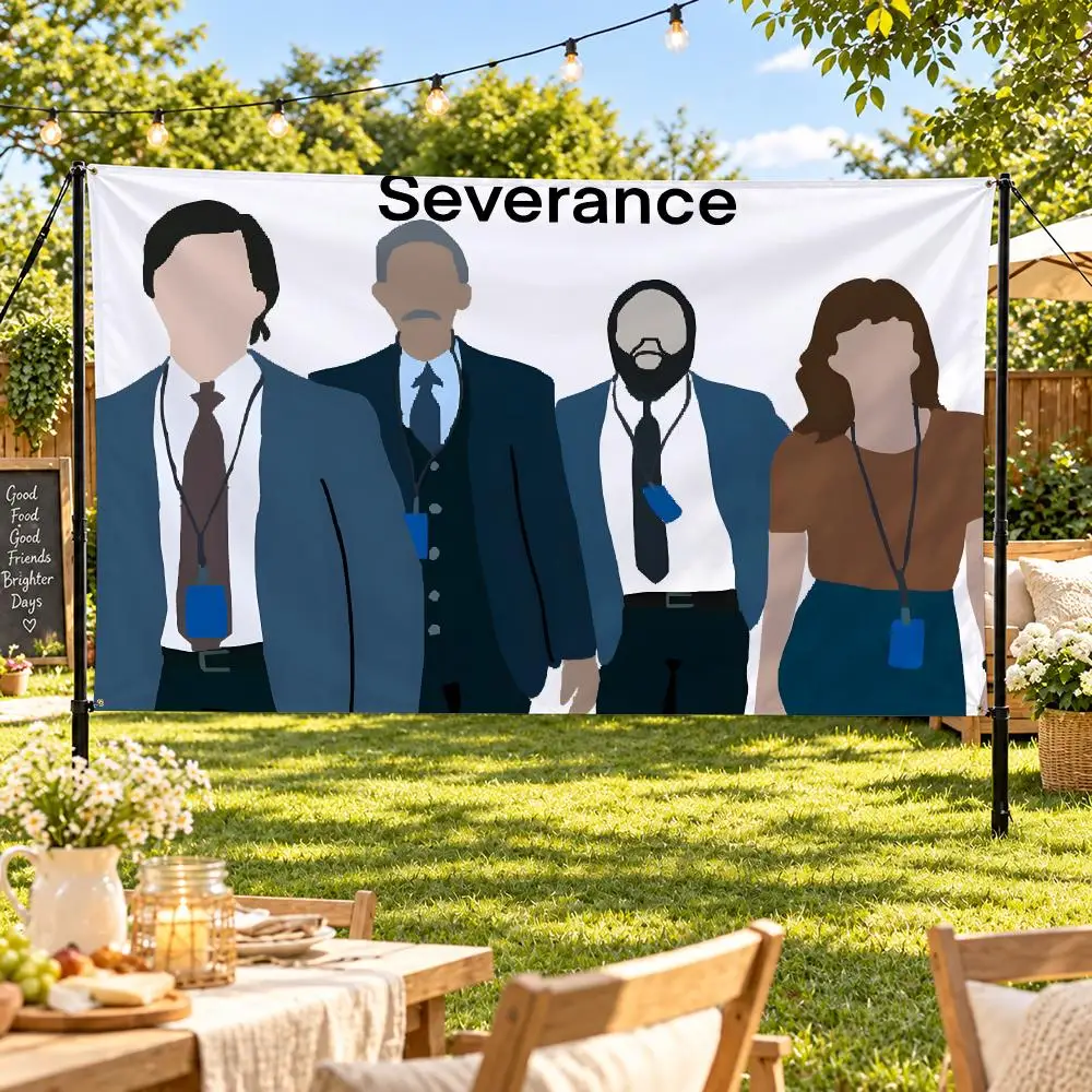 S-Severance Mark Scout Flags Suitable For Party Club Outdoor Interior Wall Art Decoration Banner Fans Gift