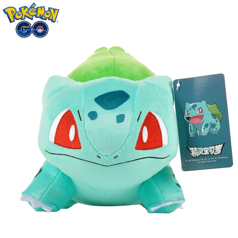 20-50cm Original Bulbasaur Pokemon Plush Toy Cartoon Pokemon Plushie Doll Stuffed Anime Bulbasaur Pillow Birthday Gift for Kids