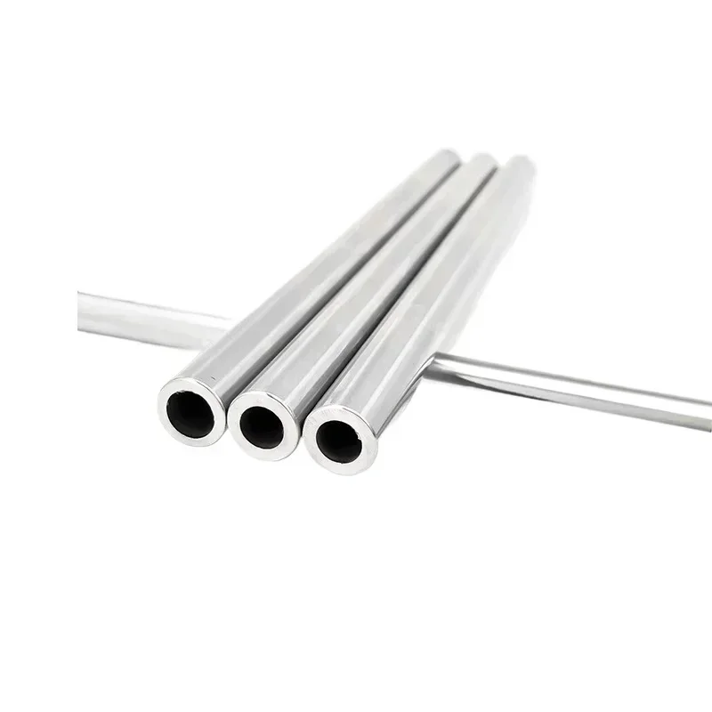 Linear Optical Axis Chrome-Plated Round Rod Polished Rod Guide Hollow Hard Shaft Outside Dia 10/12/14/16/20mm Length 100-1000mm