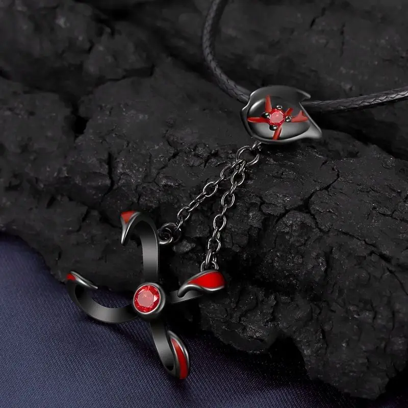 Anime Toy Necklace com Pingente, Jóias de Prata 925, Cool Ghoul, Tokyo Ghoul, Itachi, Anime Completo, Instagram, Kaneki Ken