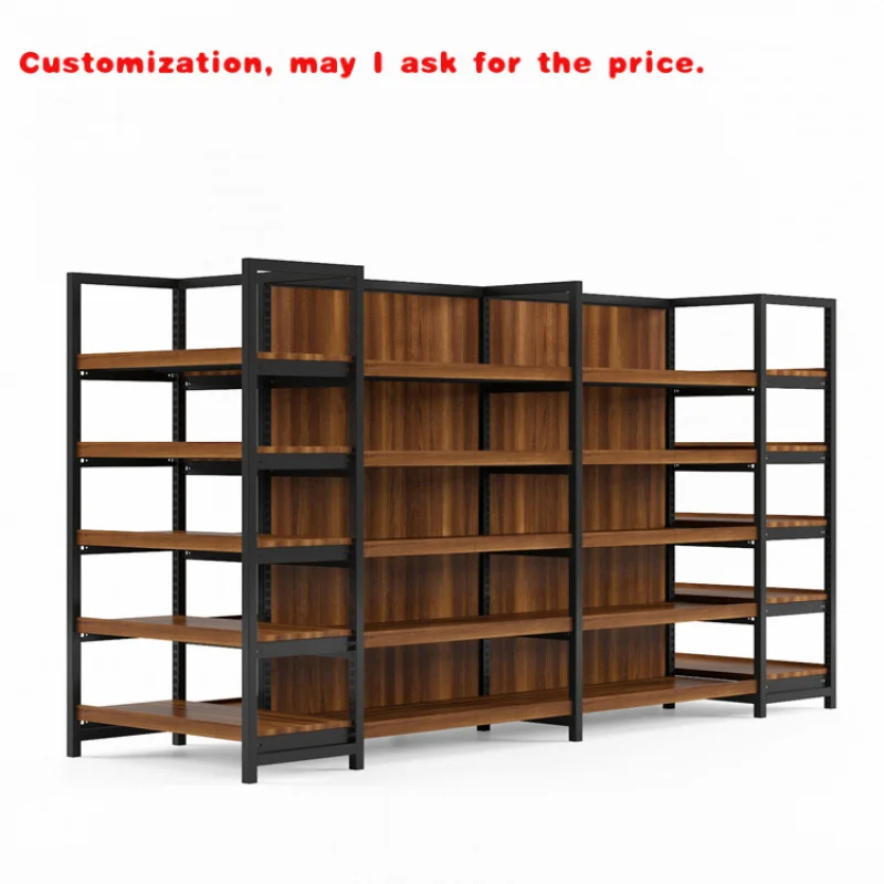 

на заказ.Современные полки для супермаркетов, деревянные, полка для оборудования для супермаркетов.