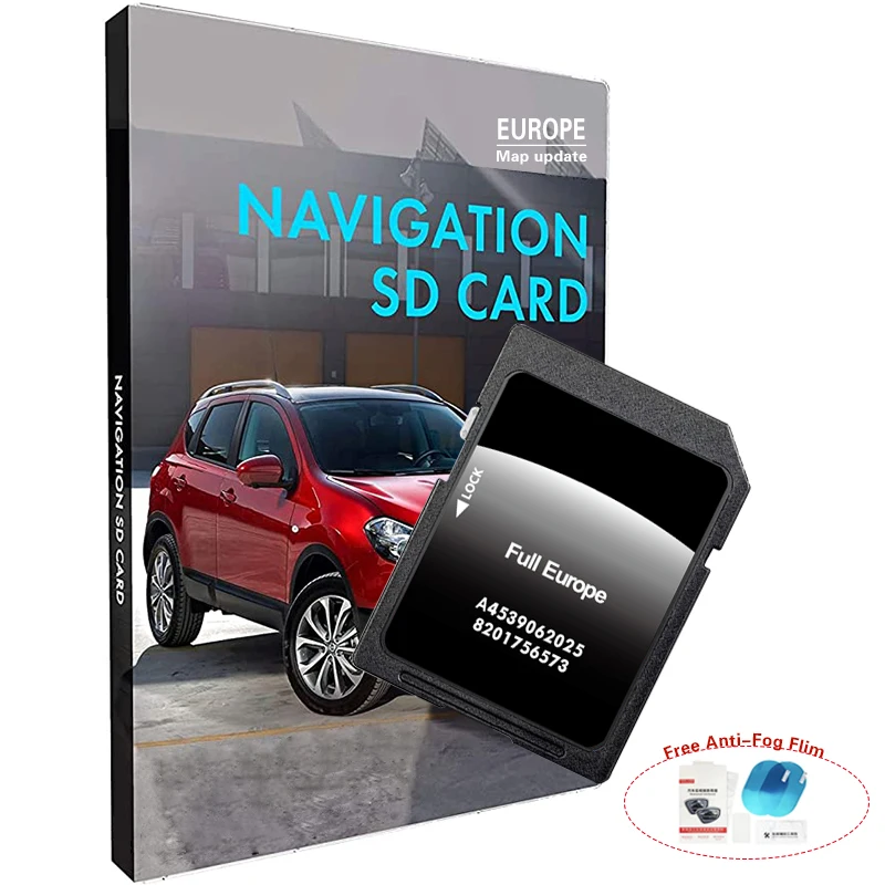 

A4539067004 Обновление Sat Nav 2023 Карта 16 ГБ для Smart 453 с крутой и медиа-навигацией Обновление автомобильной системы Полный ЕС с противотуманной системой