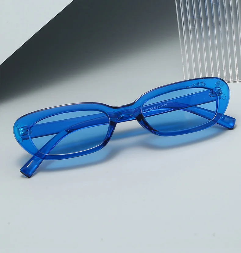 OEC CPO Ins Beliebte Fashion Square Luxus Sonnenbrille Frauen Marke Designer Rechteck Sonnenbrille Weibliche Candy Farbe Brillen – Detail 1