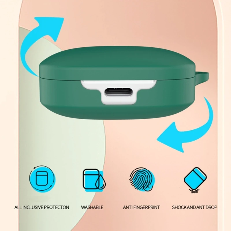 เหมาะสำหรับ redmi buds 6ฟองน้ำครอบหูฟังเคสกันกระแทกป้องกันผิวป้องกันรอยขีดข่วนล้างทำความสะอาดได้นุ่มป้องกันความเสียหาย