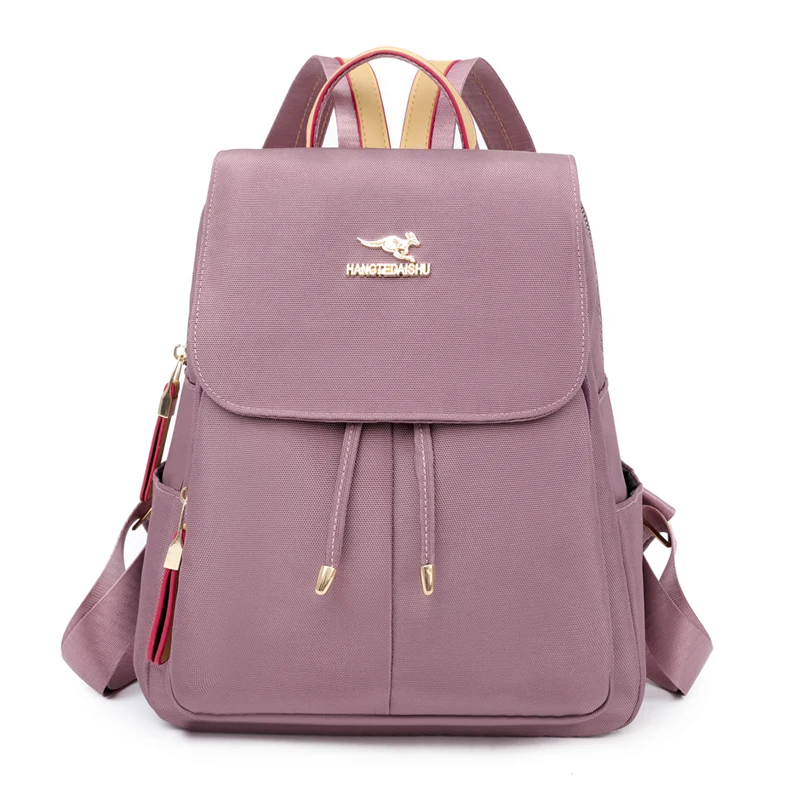 Sac à dos Oxford de bonne qualité pour femmes, pochette Multiple, petit sac noir de styliste, joli sac d\'école étanche, 2023