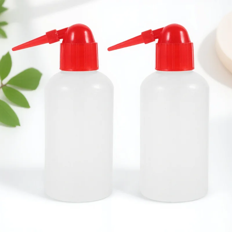 

2 Pcs Cleaning Bottle Narrow Mouth Washing Lab Bottles Plastic Rinse Jug Dispensing
