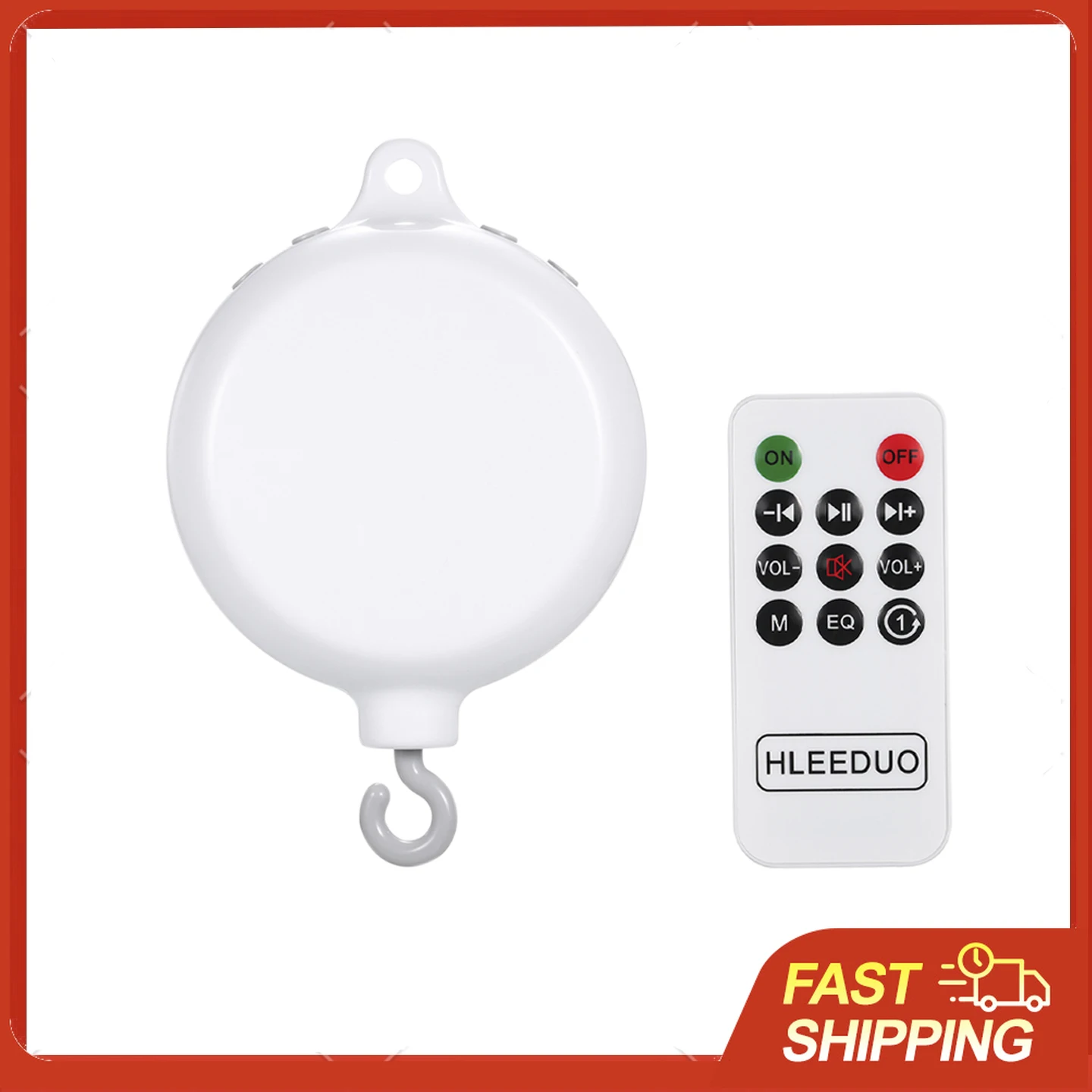 Music Box Rotary Baby Crib Bed Toy Musical Mobiles 35 Songs Music Box Remote Control Movement Bells for Kids with USB Line