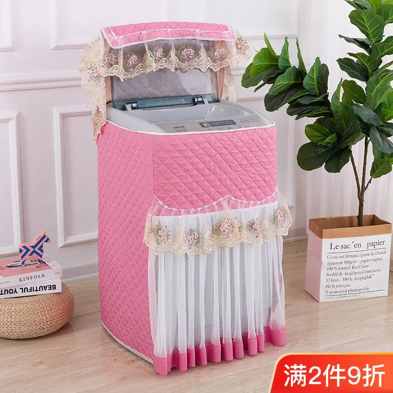 Haier Upper Open Flip Full-Automatic Roller Fabric Sunscreen and Waterproof Washing Machine Cover Dust Cover