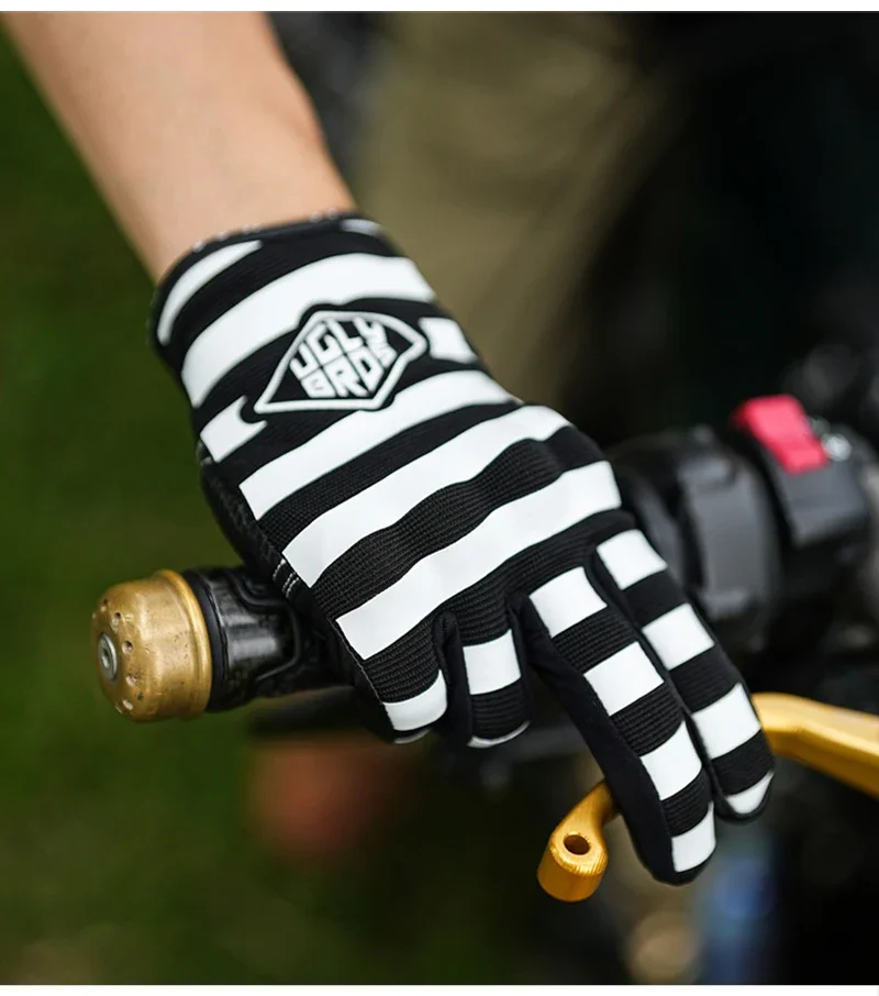 

UGLYBROS Touch Screen Motorcycle Gloves Unisex Moto Motorbike Racing Riding Bicycle Protective Gloves Spring Summer Breathable