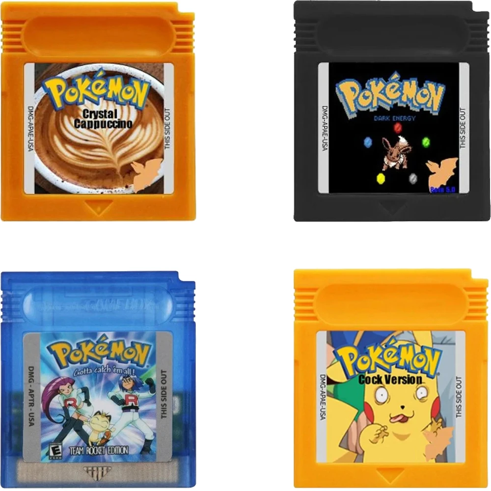 Cartucho de juego serie GBC Pokemon versión de EE. UU., tarjeta de consola de videojuegos de 16 bits 97 Bronze 2 para tarjeta de colección de batalla de juegos GBC GBA
