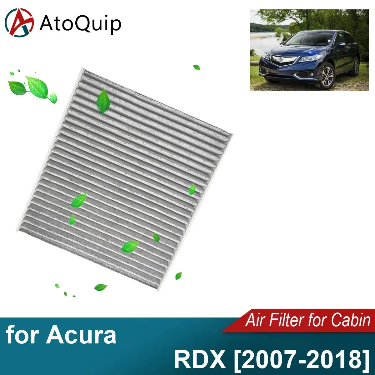 

Элемент воздушного фильтра CF10134 для автомобиля Acura RDX 2007-2018 80219-SHJ-A01 80292-SDA-407 80292-SDA-A01