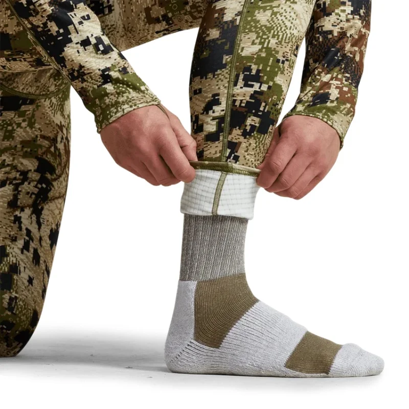 Men's Core Foundation Layer, Medium Weight, Thermal Bottom,Anti-odor, Antibacterial, 3M Absorbent, Quick-drying Hunting Gear