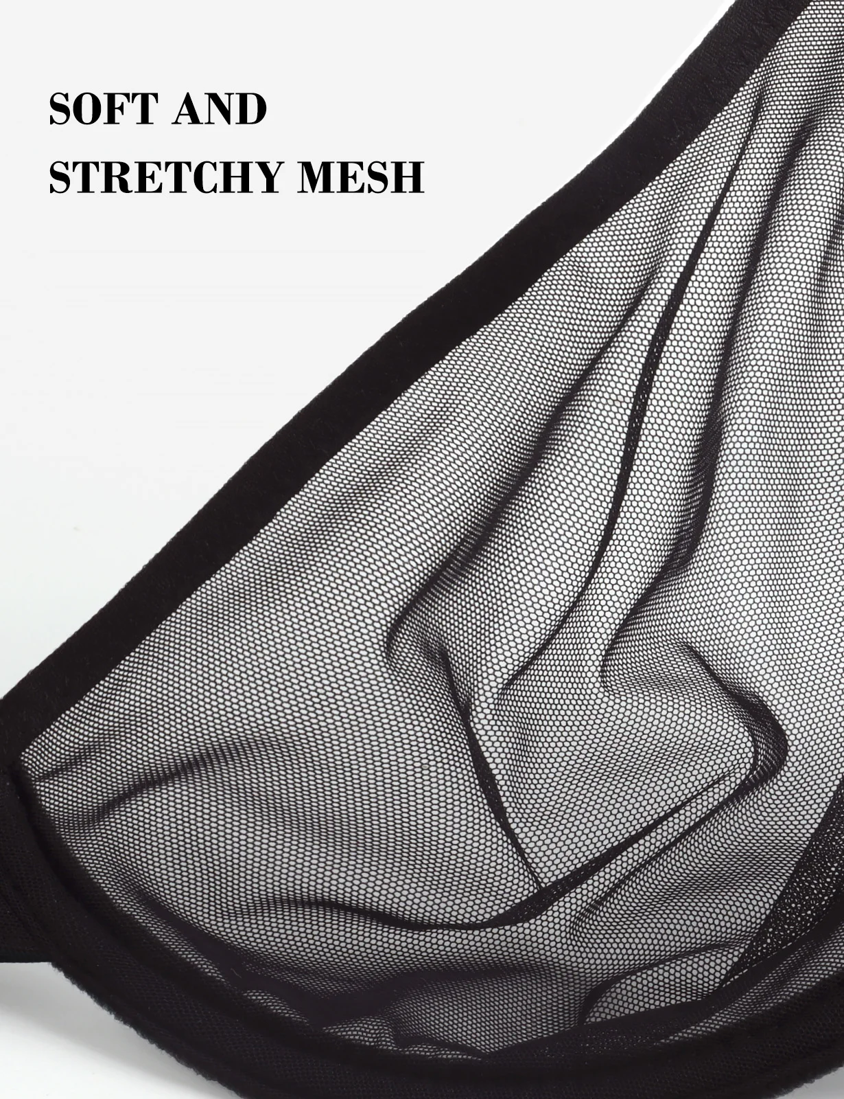 New Front Close Ultra Thin Women Bra Lace Racerback Adjusted Underwire Underwear Mesh Hollow Transparent Bras B C D E F Cups