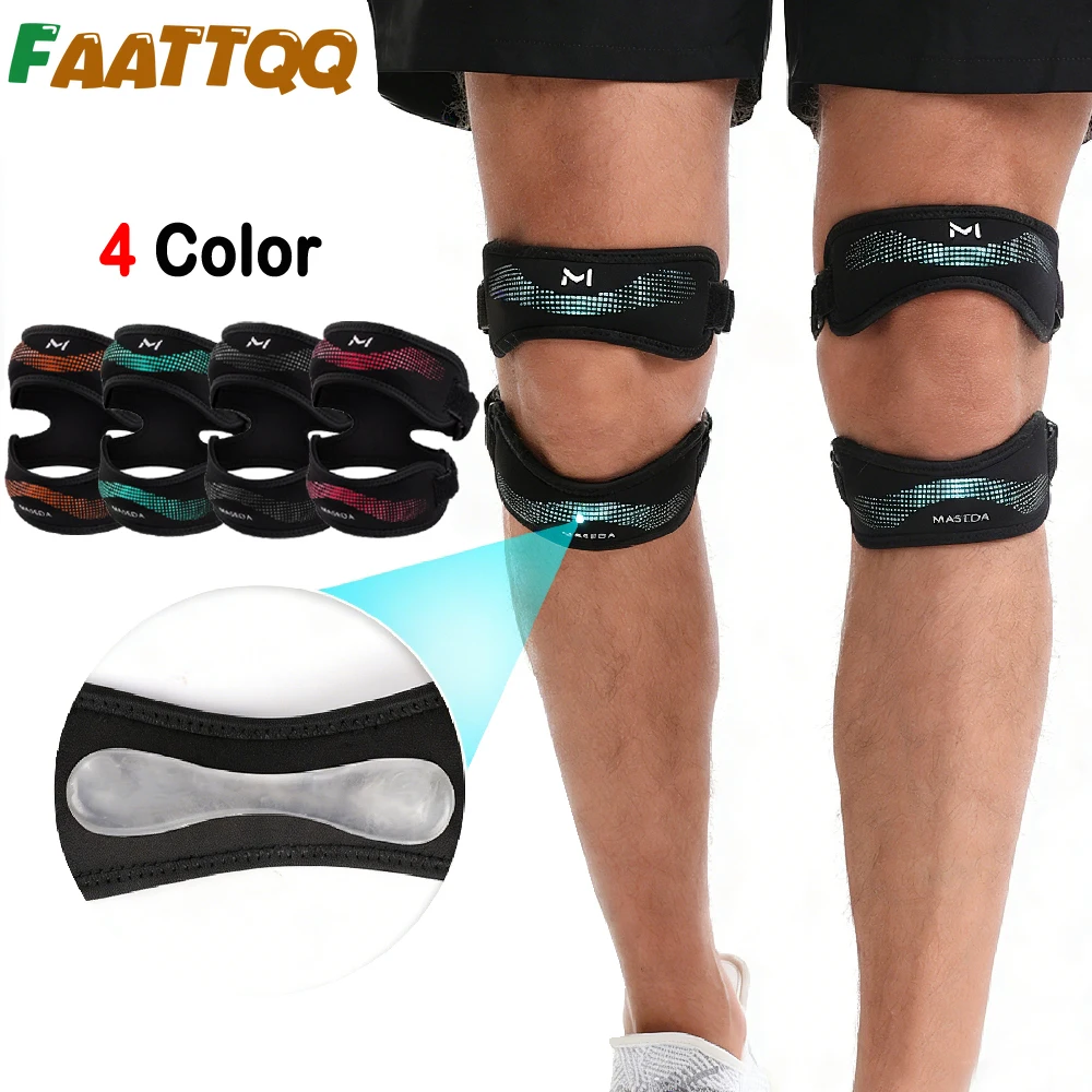1/2PCS Knee Brace, Patellar Tendon Support Strap, Adjustable Knee Joint Strap for Running, Hiking, Arthritis, Injury Recover