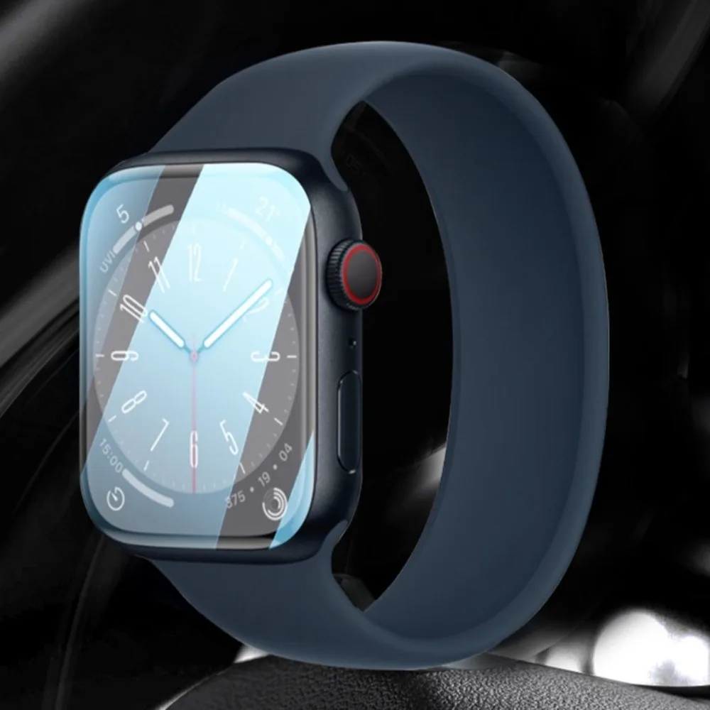 Keramik-Displayschutzfolie, 38/40/41/42/44/45/49 mm, sturzsicherer Displayschutz für Apple Watch 1, 2, 3, 4, 5, 6, 7, 8SE, S7, S8, S9, Ultra2
