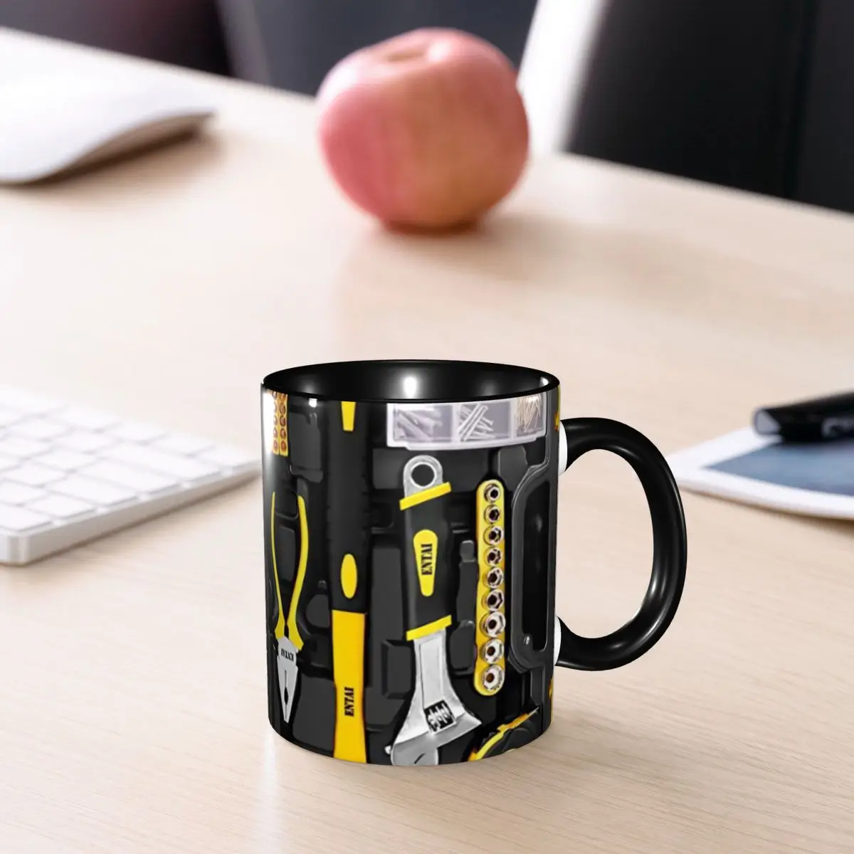DIY Mechanics Large Toolbox Ceramic Mug Personalized Mechanic Coffee Cups Creative Gift 6