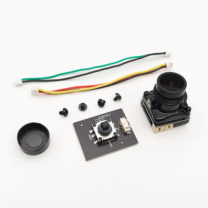 NEW Cmos 1/1.8 1800TVL Mini FPV Camera 2.1mm Lens Power 5V-40V PAL/NTSC With OSD Internal Adjustable For RC FPV Racing Drone