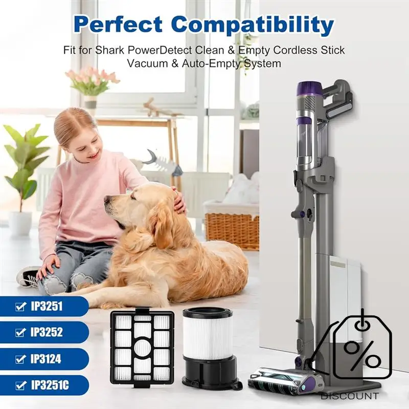 Baag-para tubarão ip3251/ip3251c/ip3252/ip3251eut aspirador de pó filtro e filtro estação base algodão filtro peça substituição